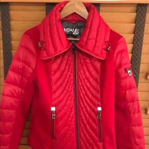 Michael Kors Red down jacket